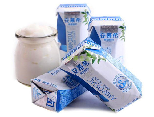 安慕希酸奶产品 门店图片