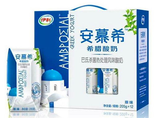 安慕希酸奶产品 门店图片