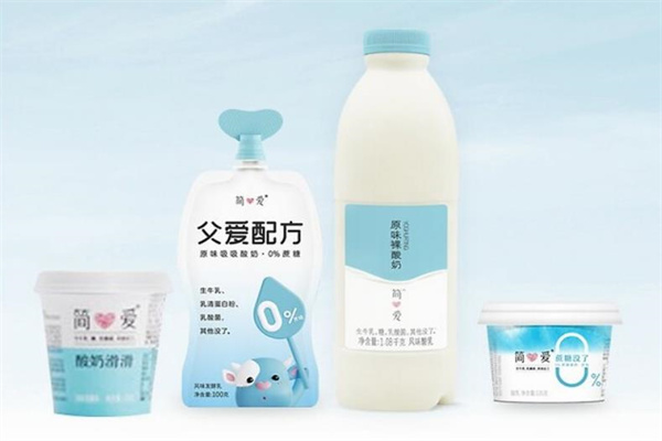 简爱酸奶产品 门店图片