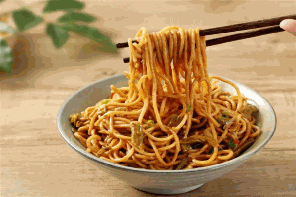 红美热干面