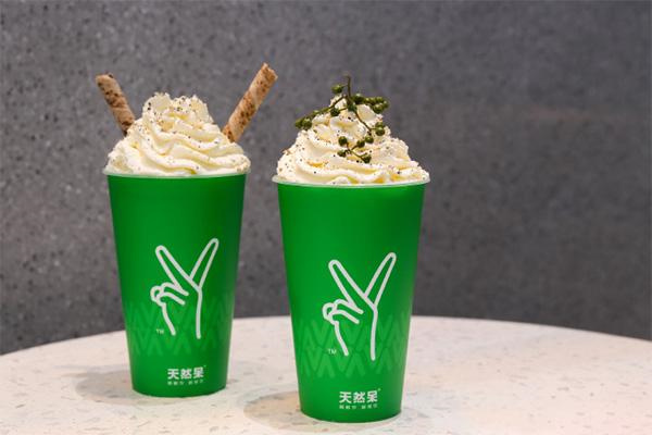 天然呆奶茶产品 门店图片