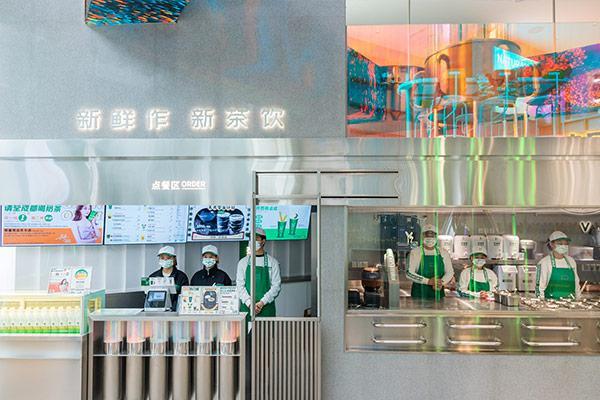 天然呆奶茶产品 门店图片
