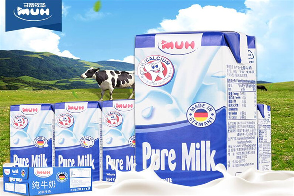 甘蒂牧场纯牛奶产品 门店图片