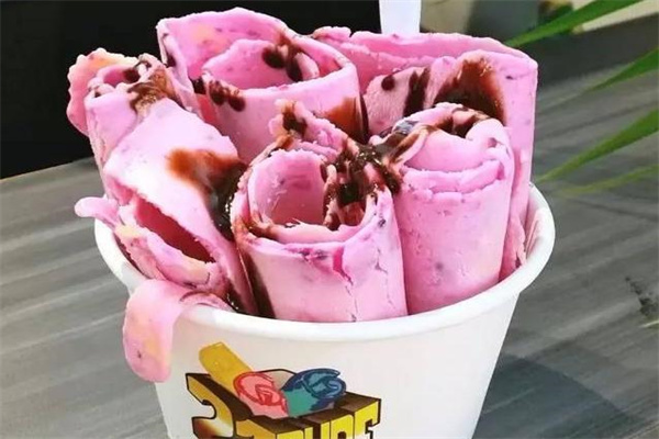 块爷炒冰淇淋产品 门店图片