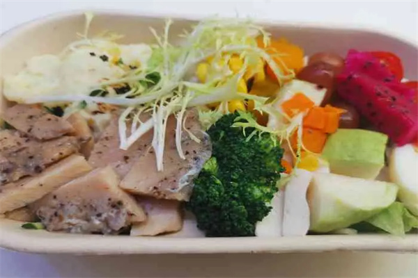 veglab简素轻食沙拉产品 门店图片