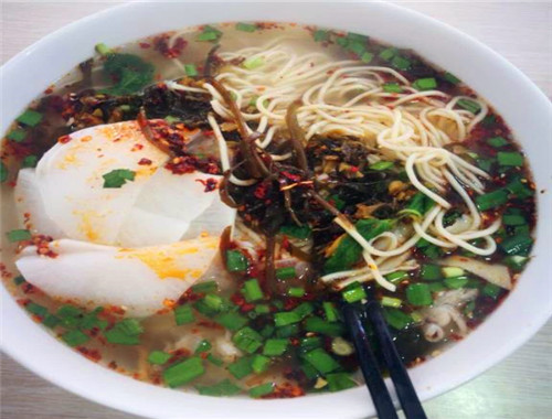 蒙自带皮小黄牛米线产品 门店图片