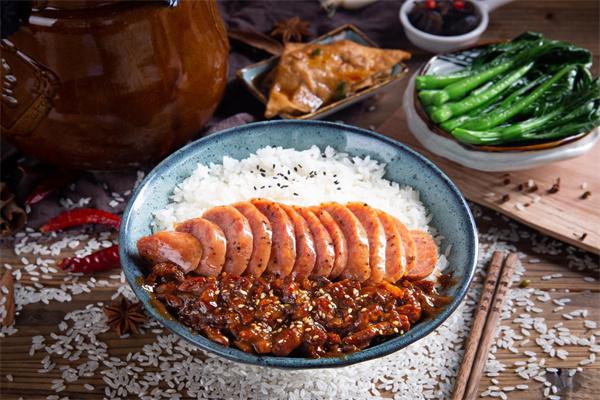 十八味蒸鲜焖肉饭产品 门店图片