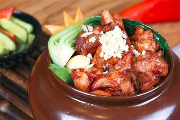 十八味蒸鲜焖肉饭产品 门店图片