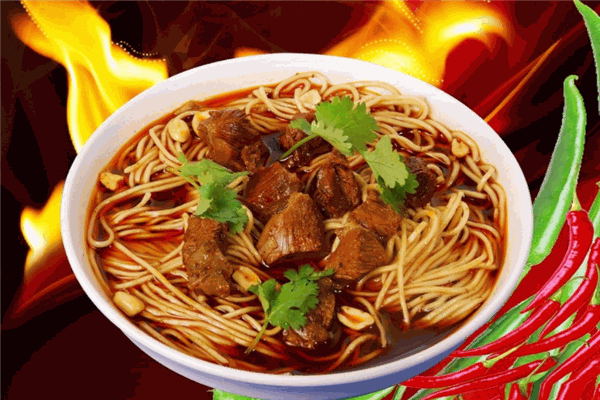 绝代双椒牛肉面