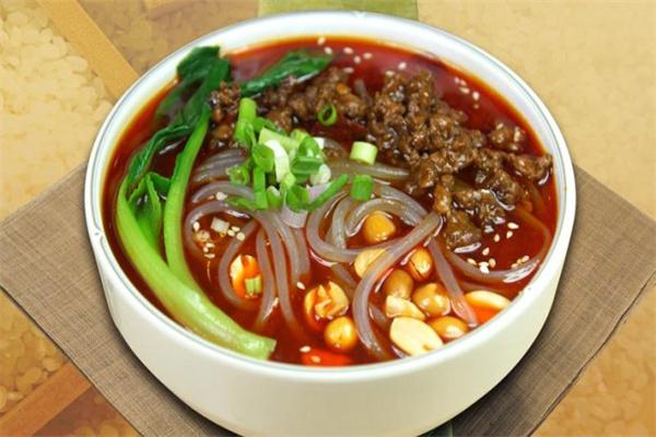 老爹酸辣粉产品 门店图片