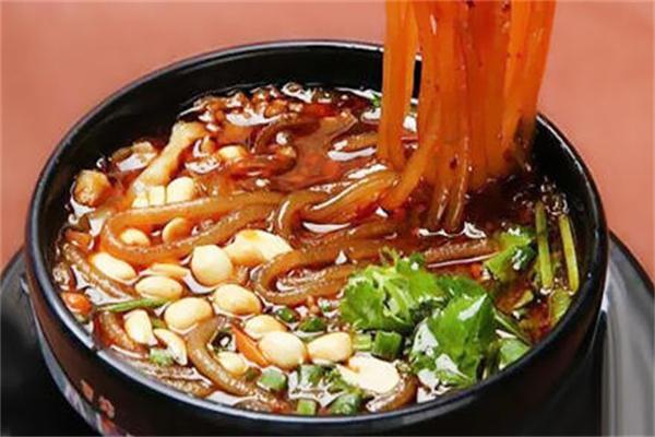 老爹酸辣粉产品 门店图片