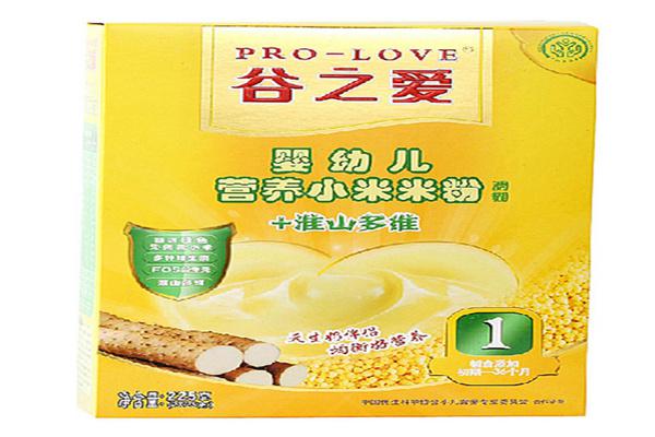 谷之爱婴幼儿小米粉产品 门店图片