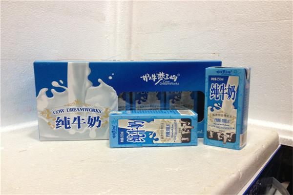 奶牛梦工厂牛奶产品 门店图片