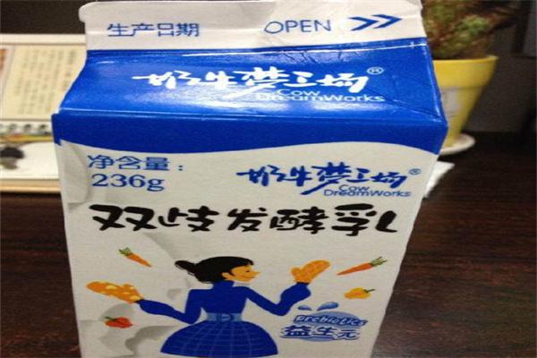 奶牛梦工厂牛奶产品 门店图片