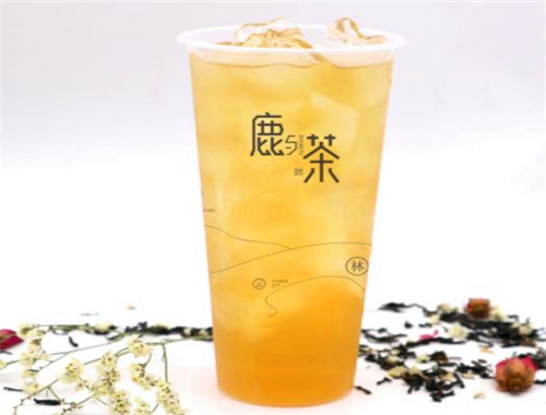 鹿与茶奶茶产品 门店图片