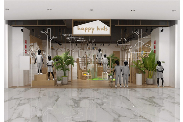 海贝童装产品 门店图片