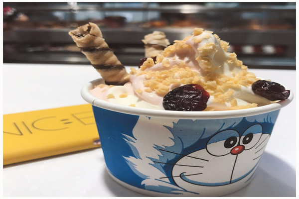 胖思思冰淇淋奶茶产品 门店图片