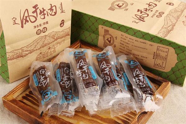 罕山牛肉干产品 门店图片