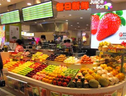 每日新鲜水果吧产品 门店图片