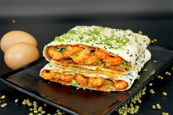 煎小果煎饼