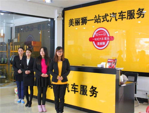 美丽狮汽车美容产品 门店图片