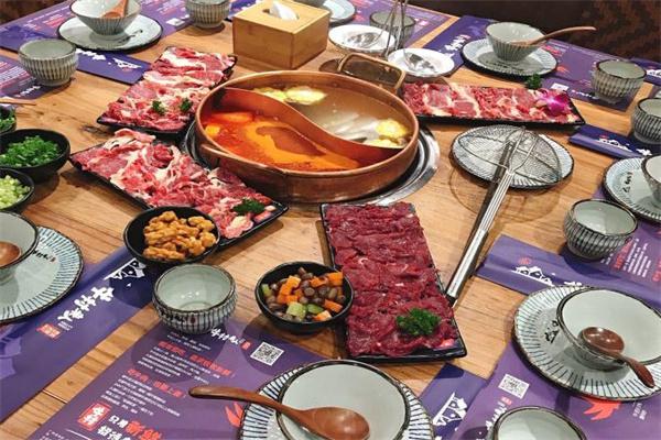 牛村来人潮汕鲜牛肉火锅