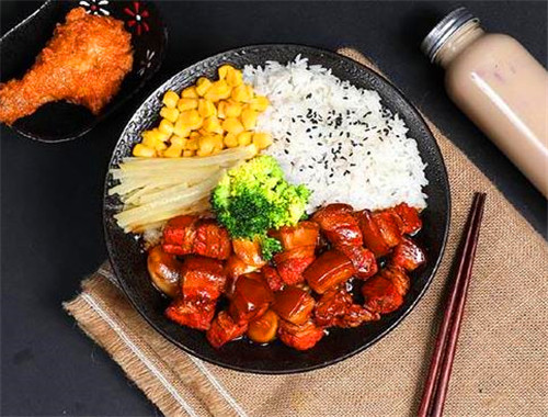 123卤肉饭产品 门店图片