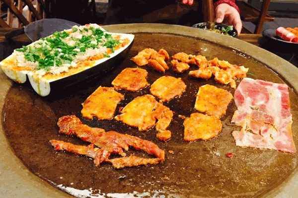 石客家石板烤肉产品 门店图片
