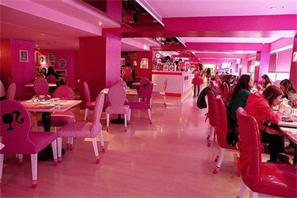 芭比主题餐厅产品 门店图片