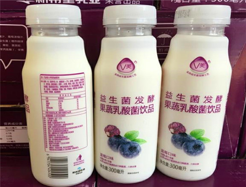 v美果蔬乳酸菌饮品产品 门店图片