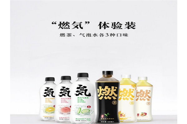 元气森林气泡水产品 门店图片