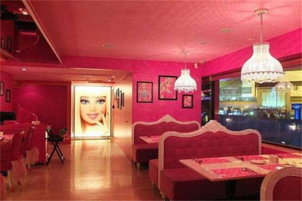 芭比主题餐厅产品 门店图片