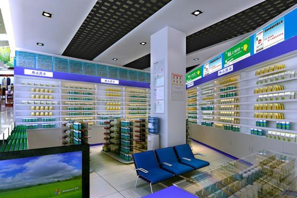 健康人大药房产品 门店图片