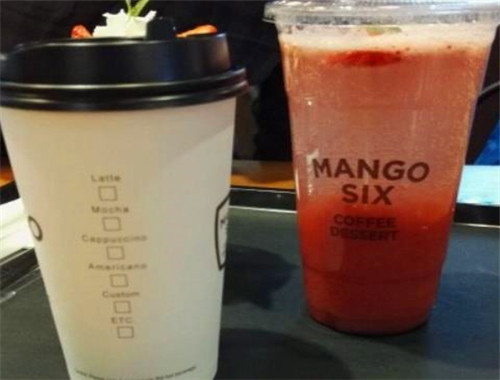 mangosix咖啡产品 门店图片