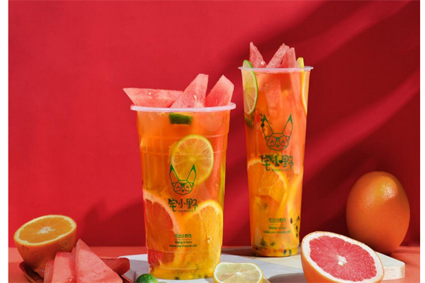 宅小野奶茶产品 门店图片