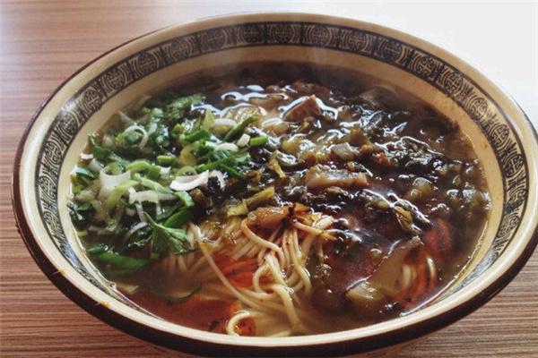 贯口老坛酸菜牛肉面产品 门店图片
