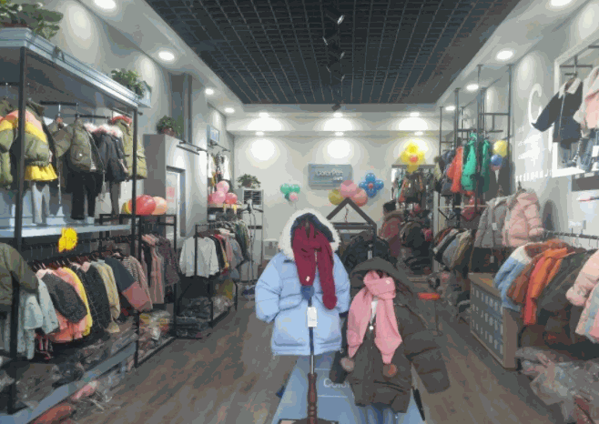 彩色笔童装产品 门店图片