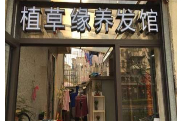 植草缘植物养发产品 门店图片