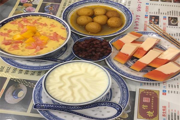 捷信甜品牛奶世家产品 门店图片