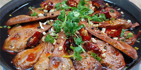 千汇丰渝州干锅鸭头产品 门店图片