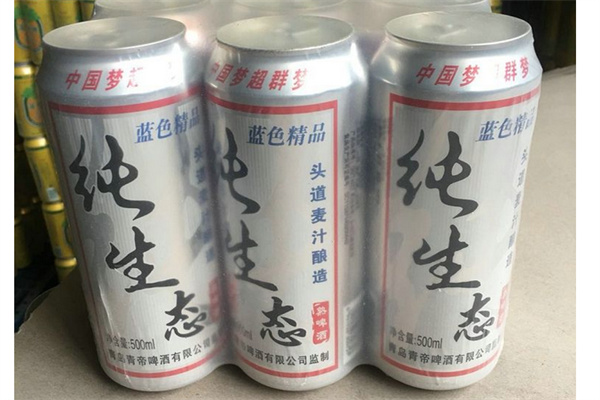 纯生态啤酒产品 门店图片