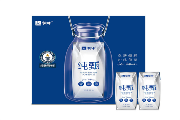 纯甄酸奶产品 门店图片