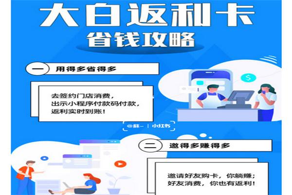 大白返利卡产品 门店图片