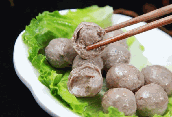 百年潮香手工牛肉丸产品 门店图片