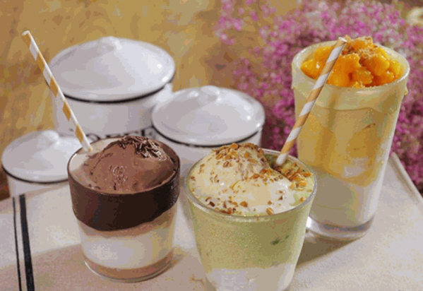 橙先生奶茶产品 门店图片