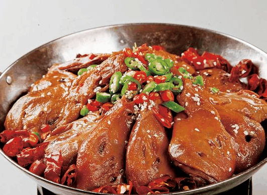 干锅鸭头