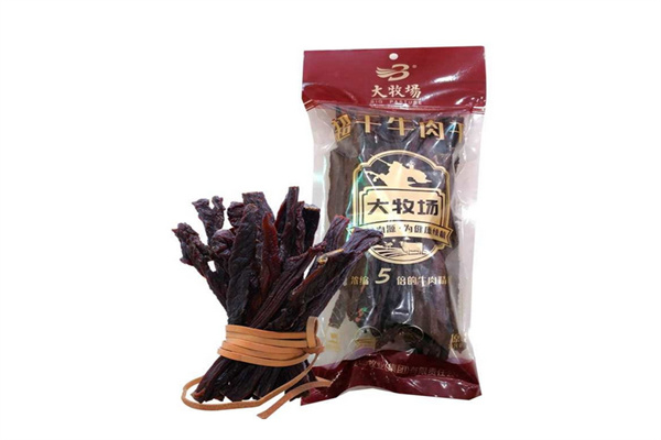 大牧场风干牛肉产品 门店图片