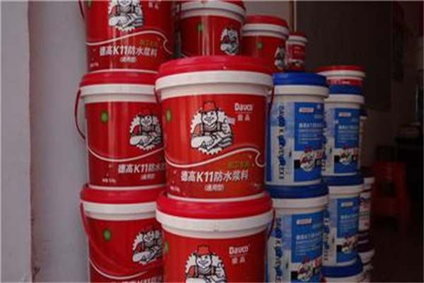 德高防水材料产品 门店图片
