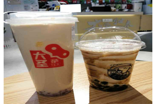 大圣奶茶产品 门店图片