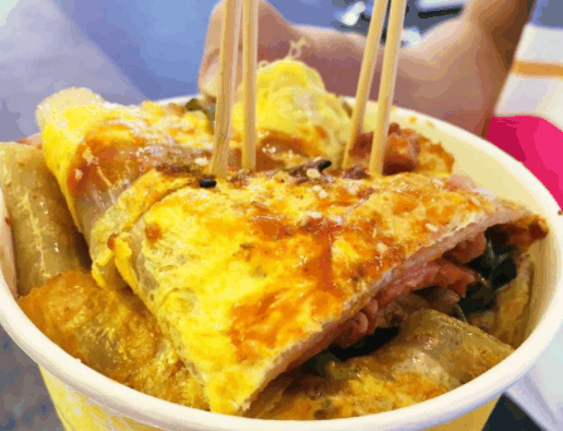 满麦坐烤冷面